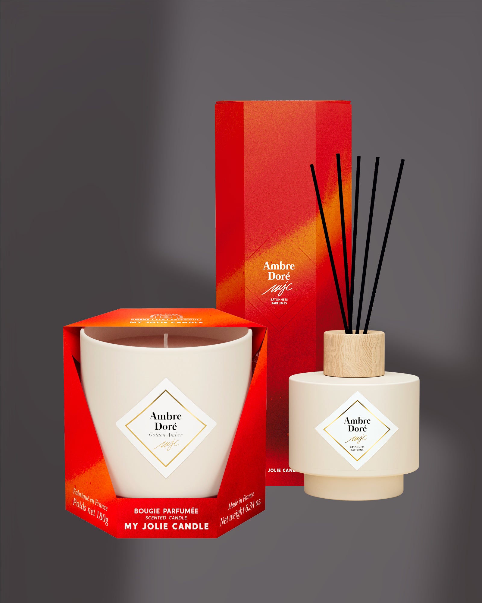 Duo parfumé Ambre Doré