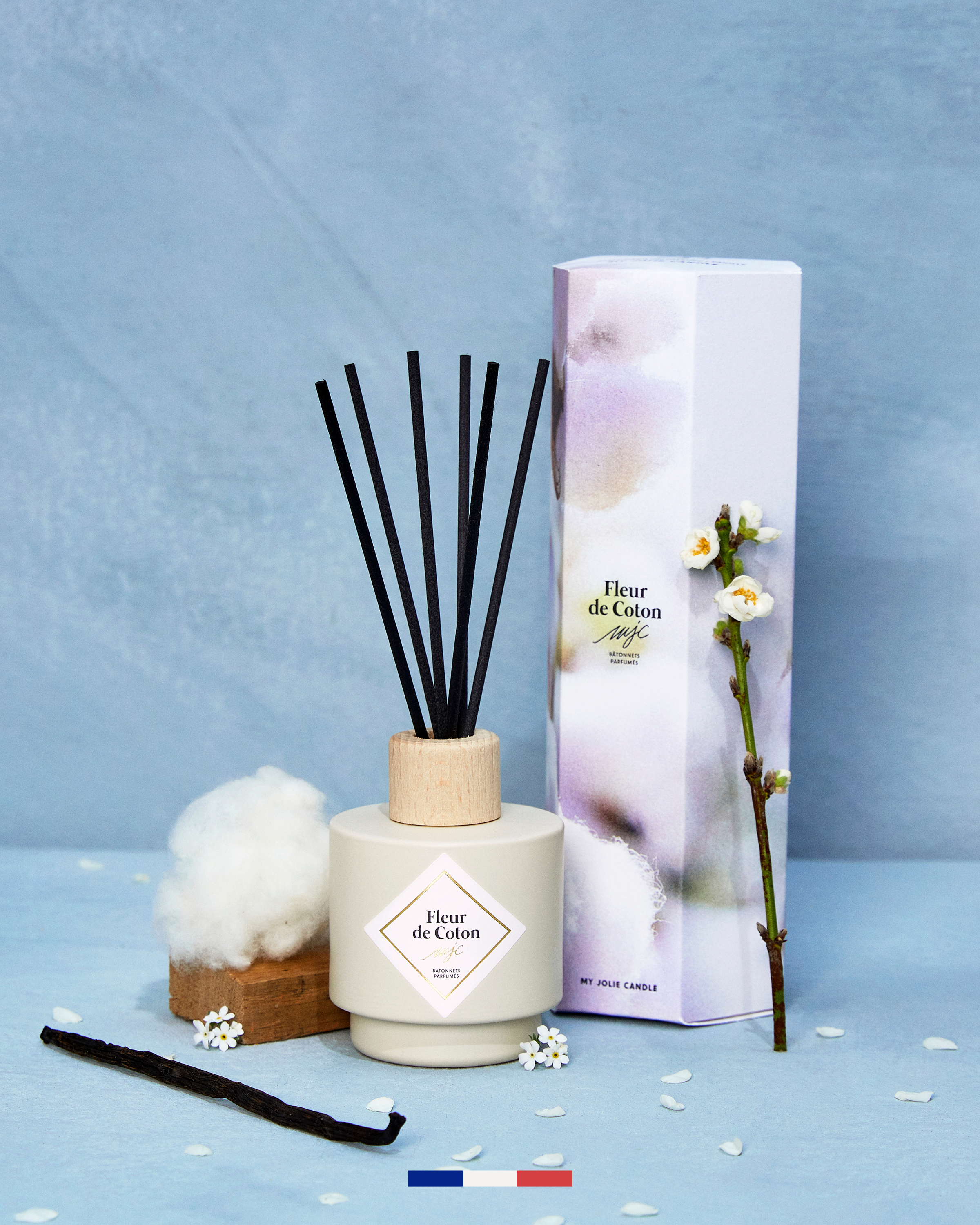 Bouquet parfumé Fleur de Coton