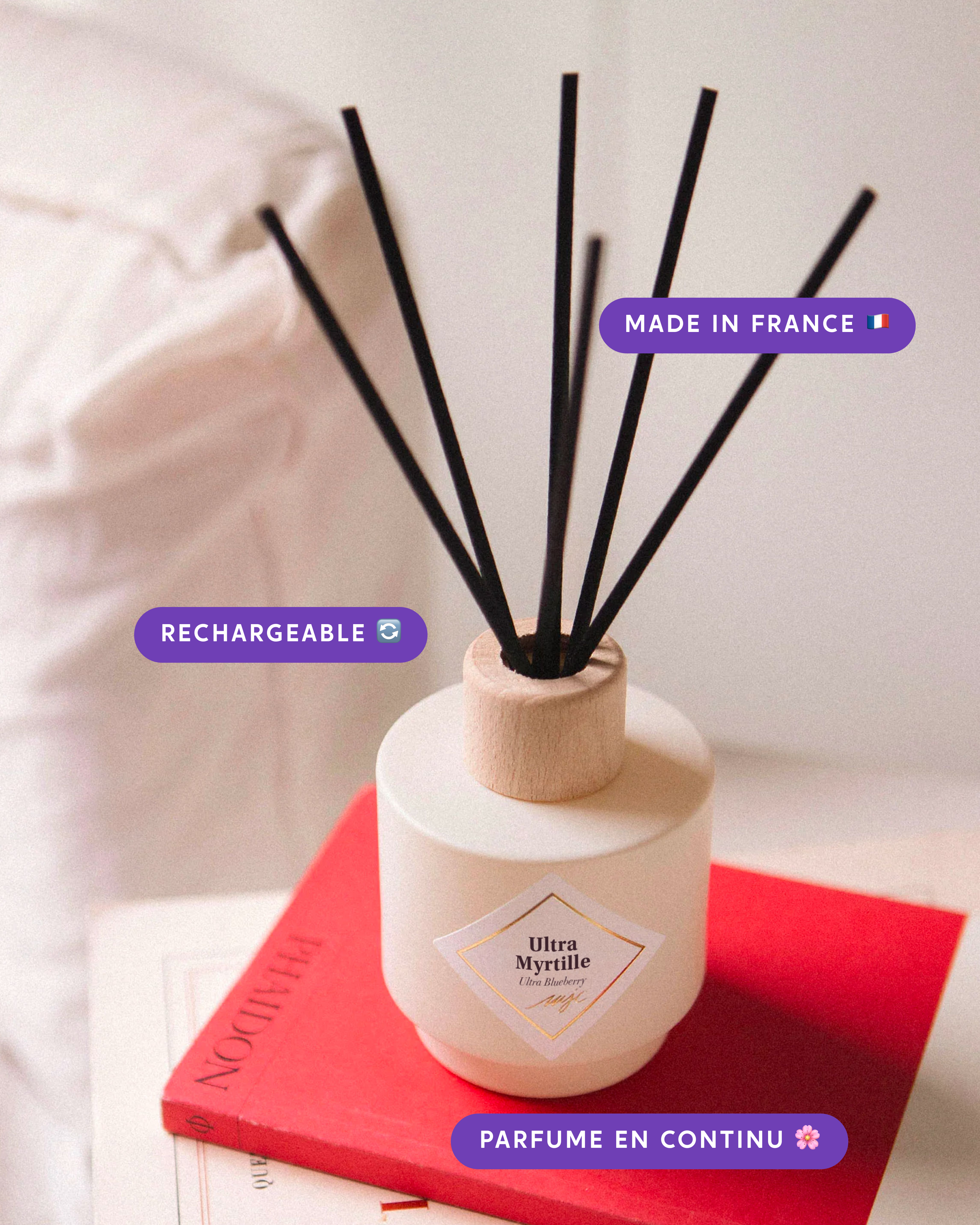 Duo parfumé Ultra Myrtille