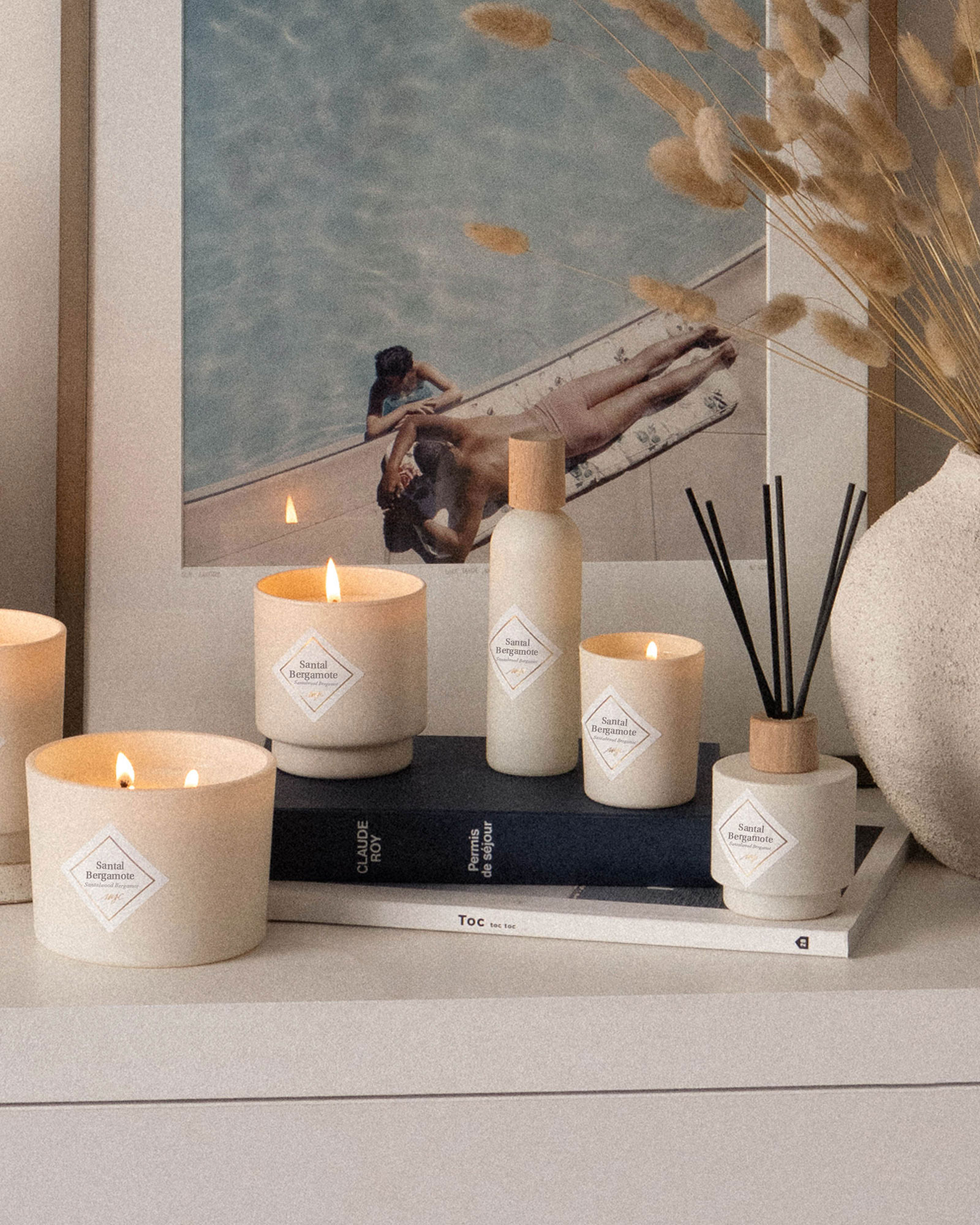 Bouquet parfumé Santal Bergamote