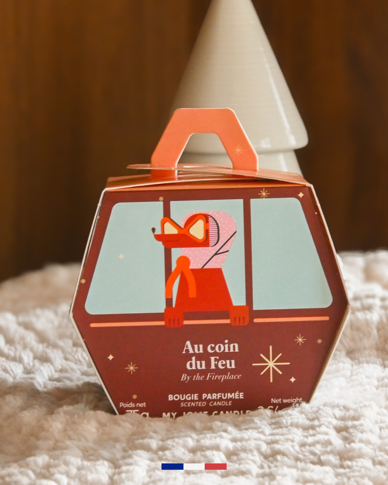 Petite bougie Au coin du Feu