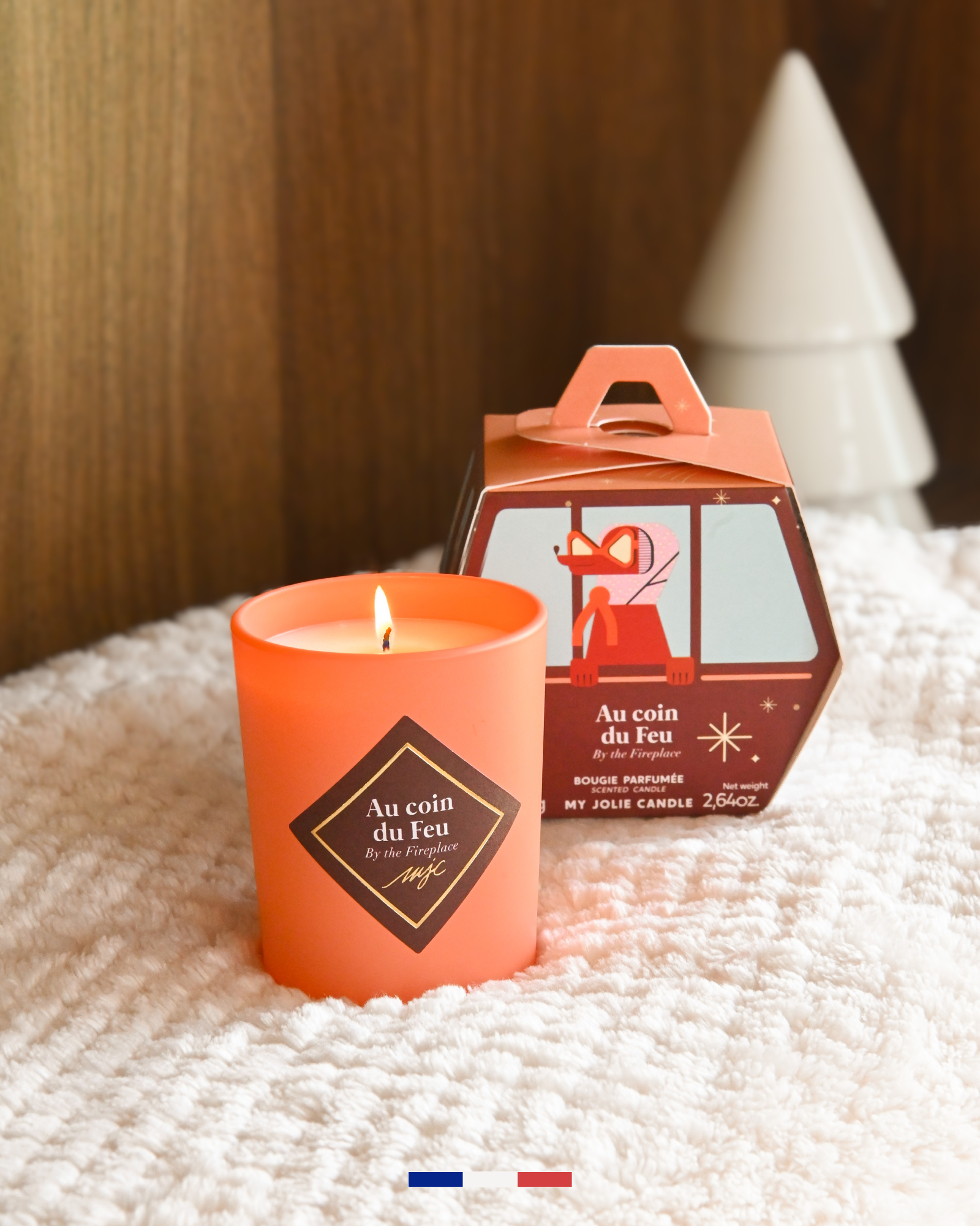 Petite bougie Au coin du Feu