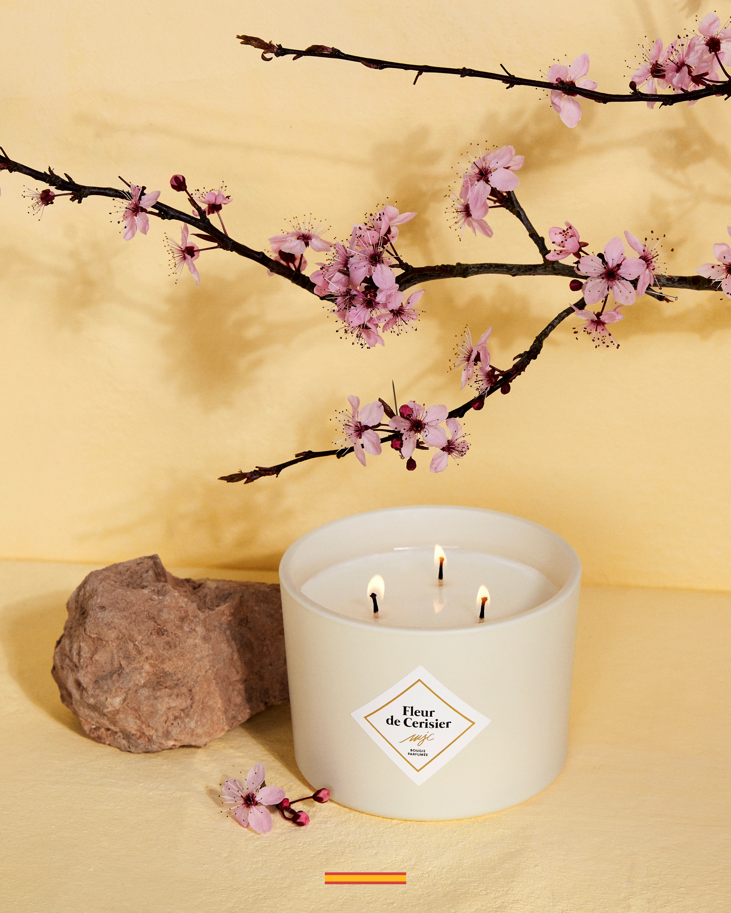 Grande bougie Fleur de Cerisier