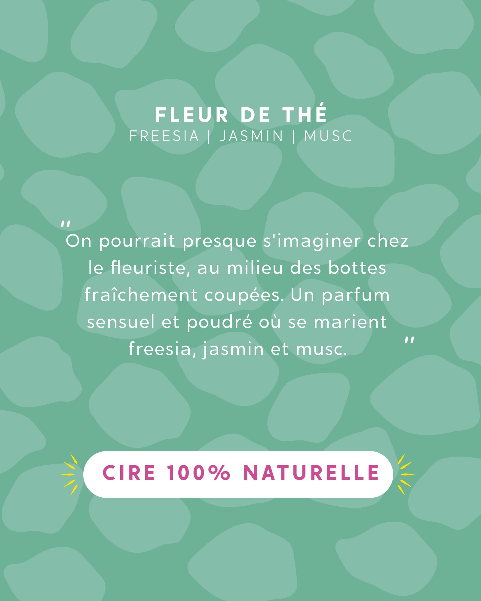Bougie parfumée "Mamie d'amour" et son pochon