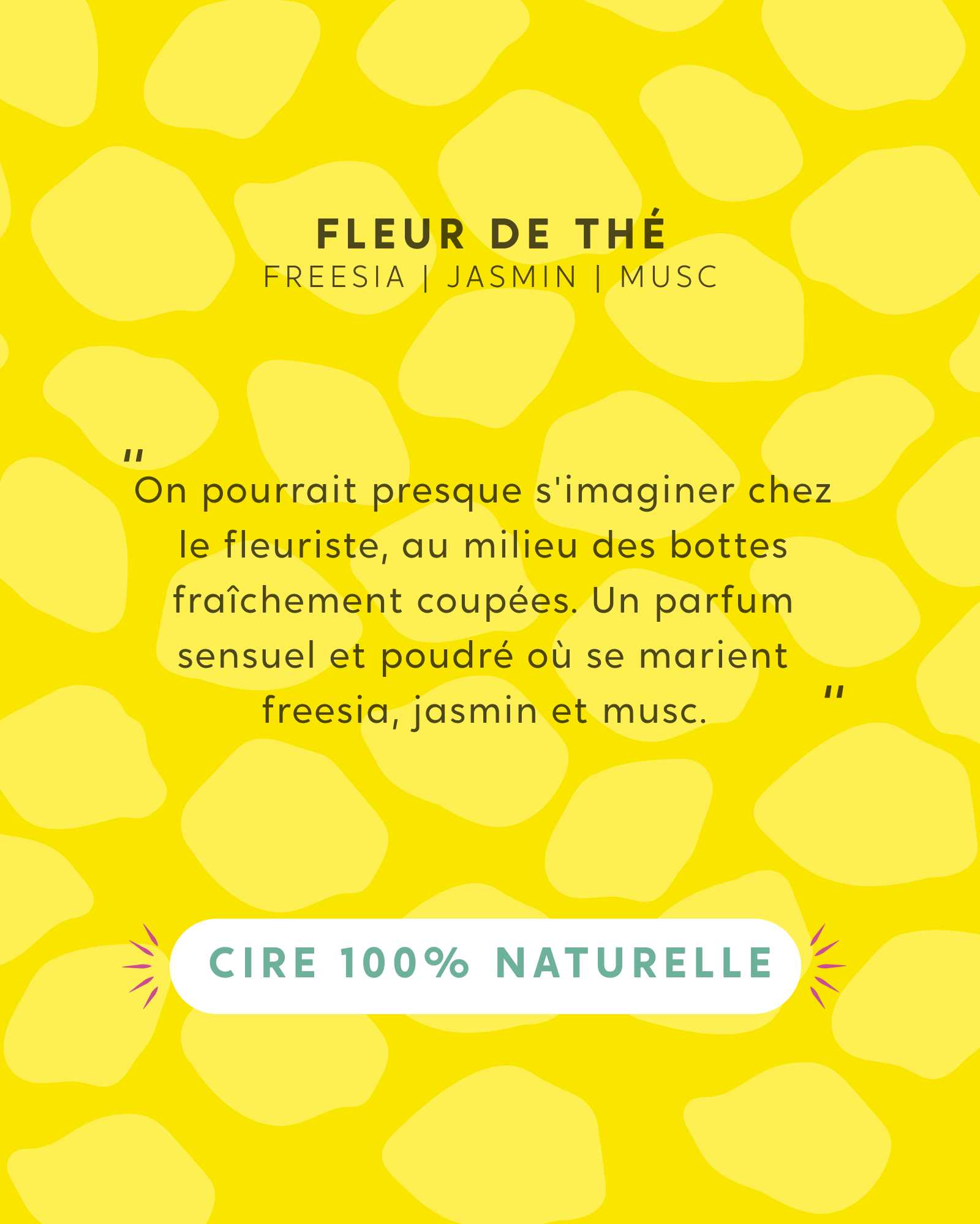 Bougie parfumée "Merci pour tout"