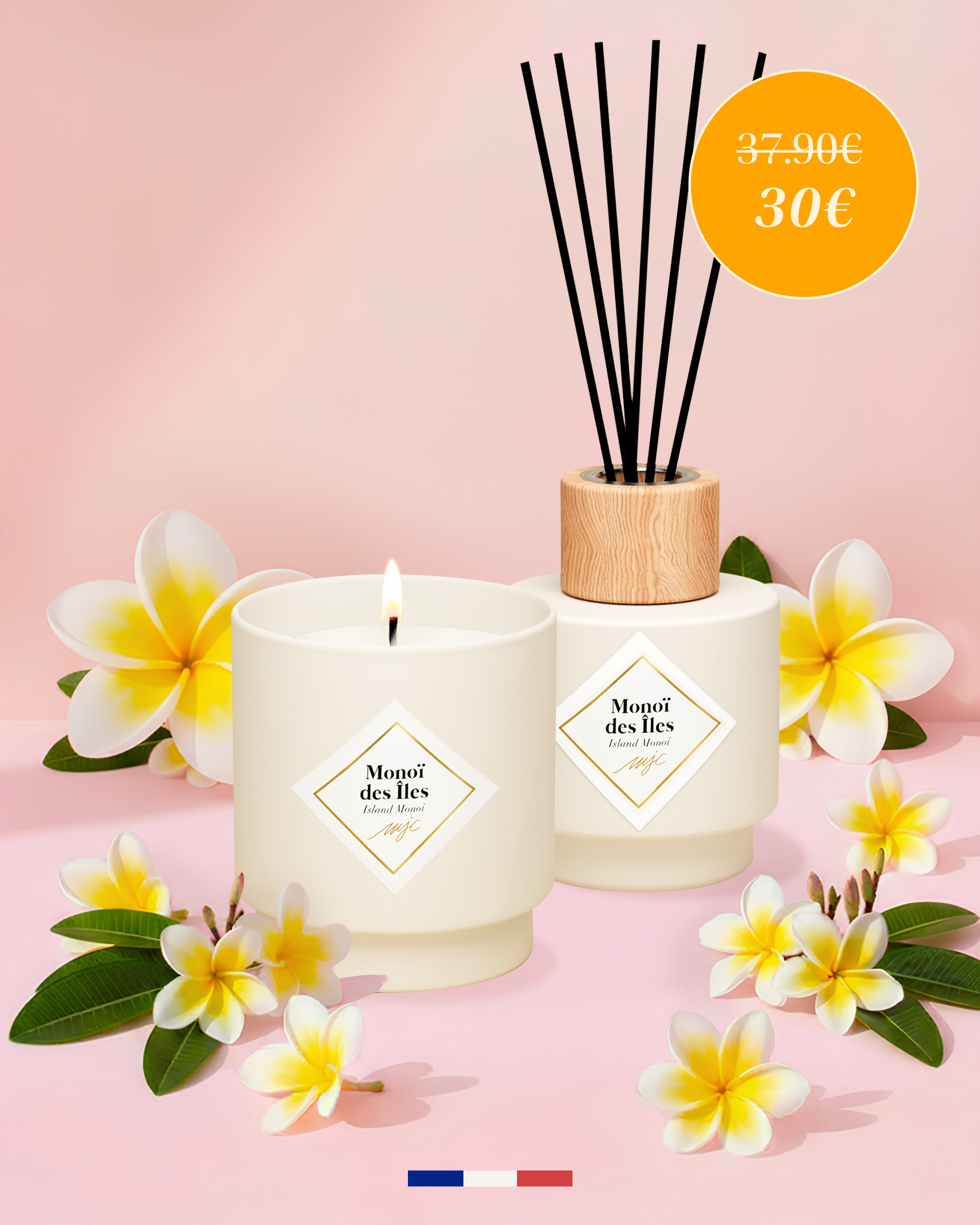 Duo parfumé Monoï des Îles