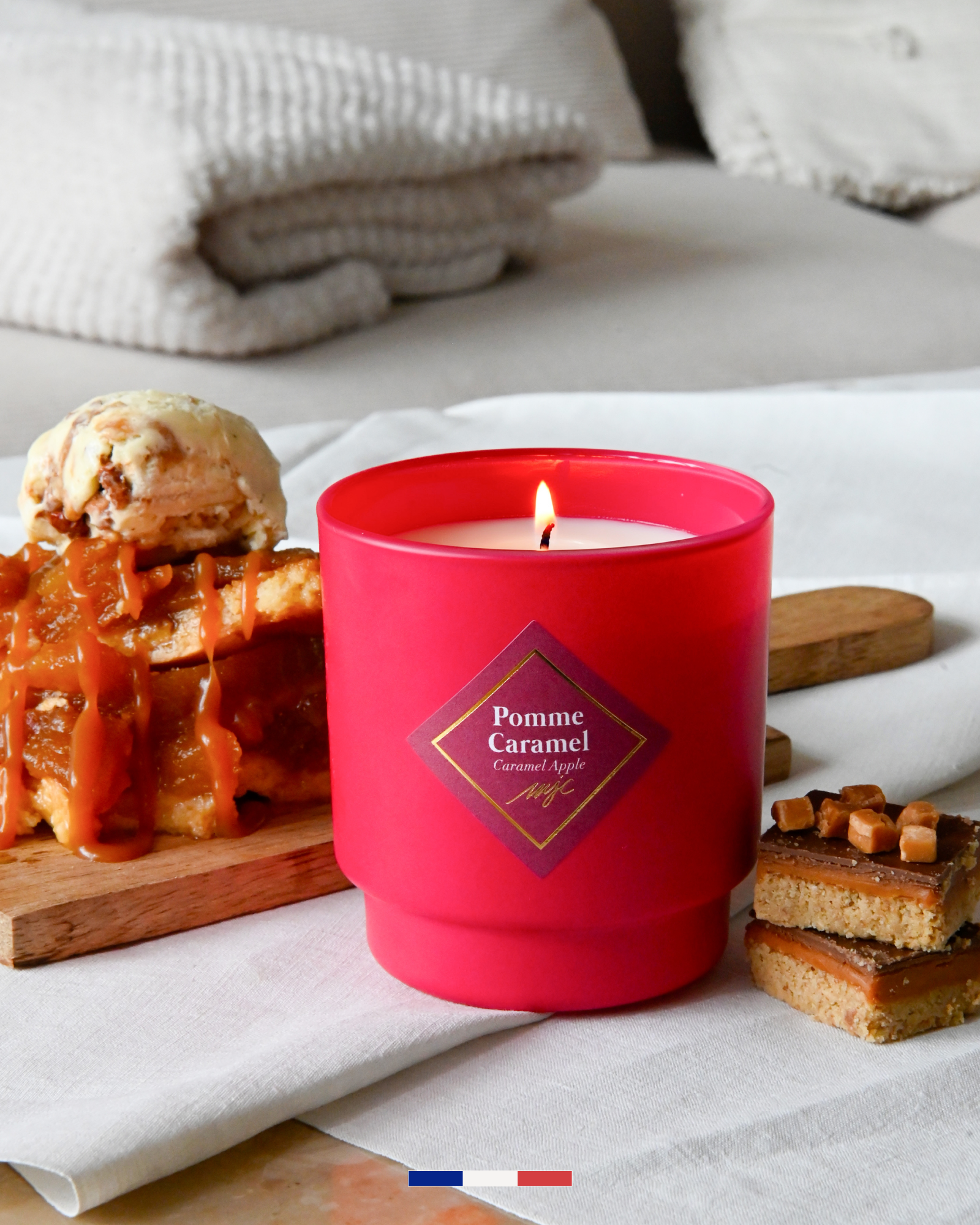 Bougie Pomme Caramel