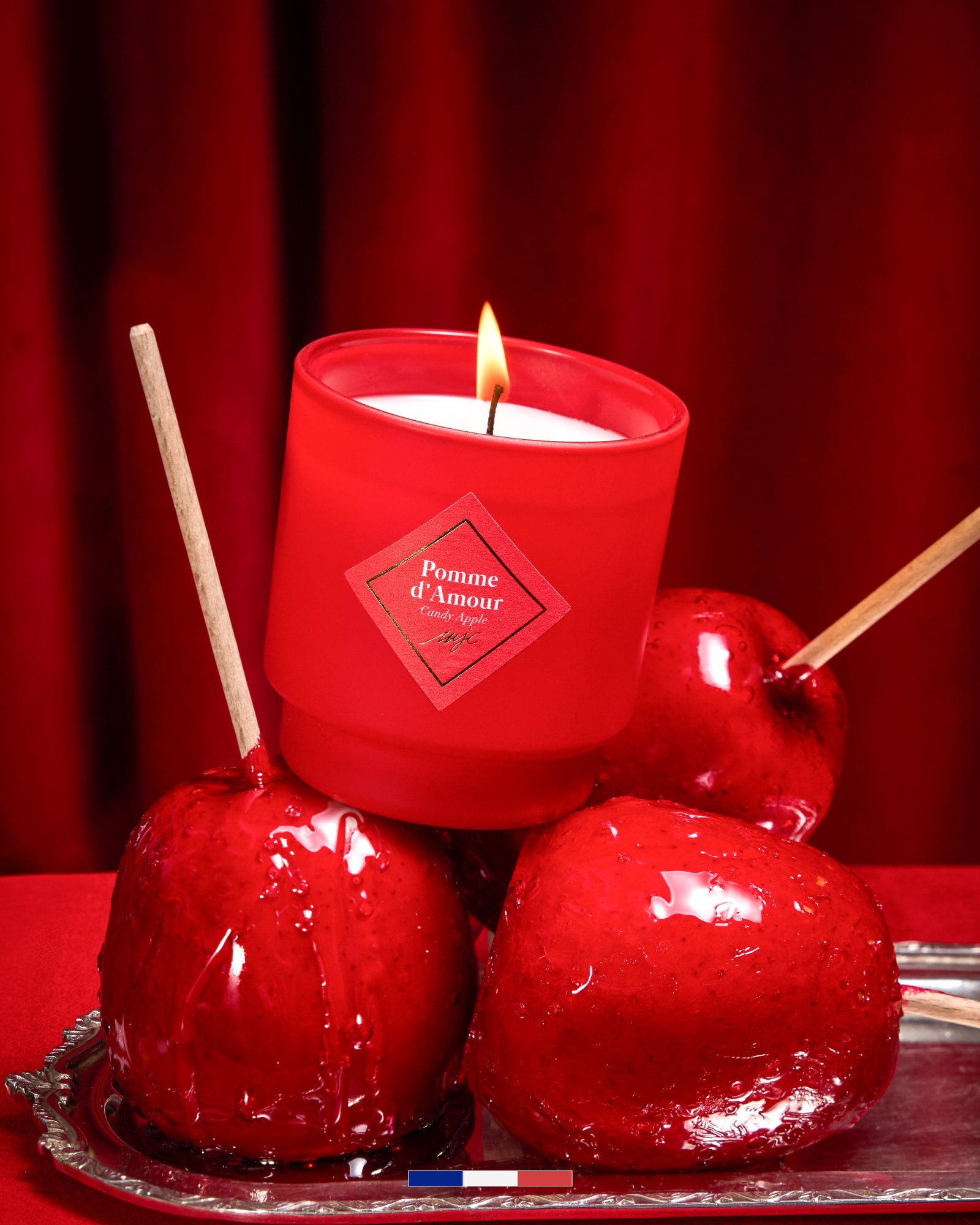 Bougie Pomme d'Amour
