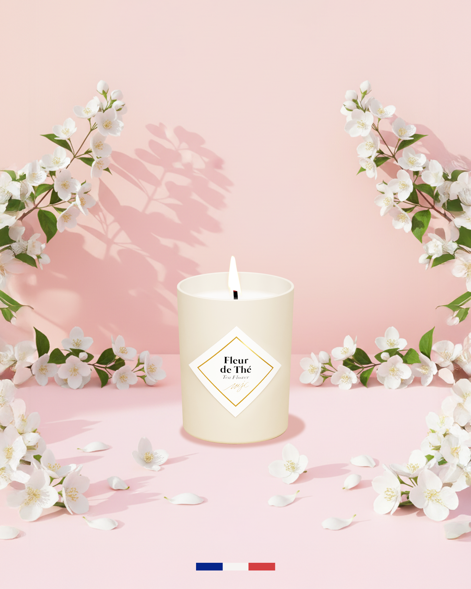 Petite bougie Fleur de Thé