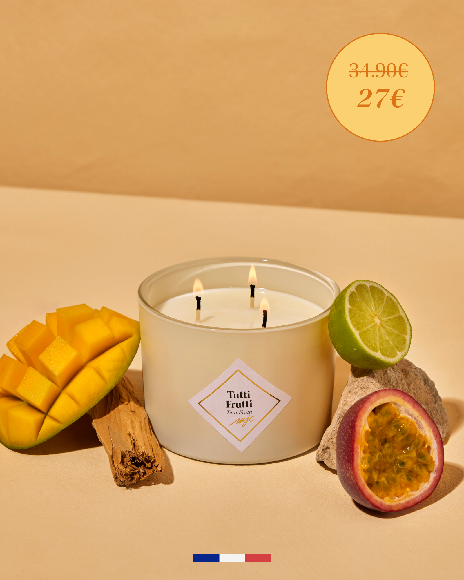 Grande bougie Tutti Frutti