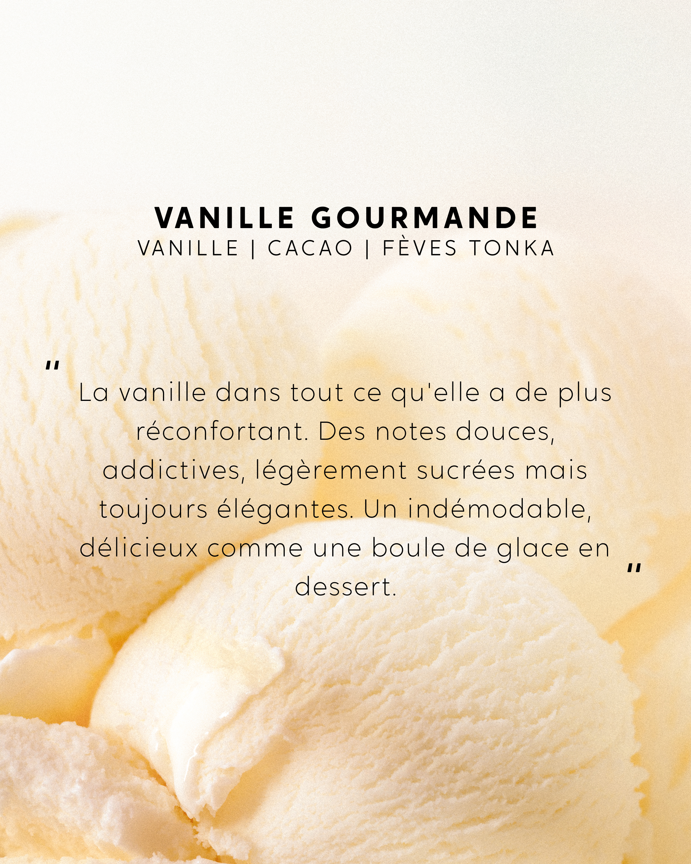 Petite bougie Vanille Gourmande