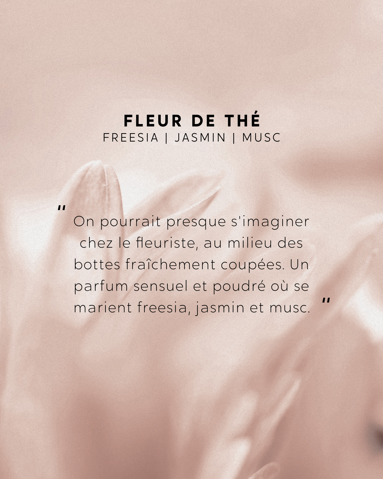 La Bougie de Massage - Fleur de thé