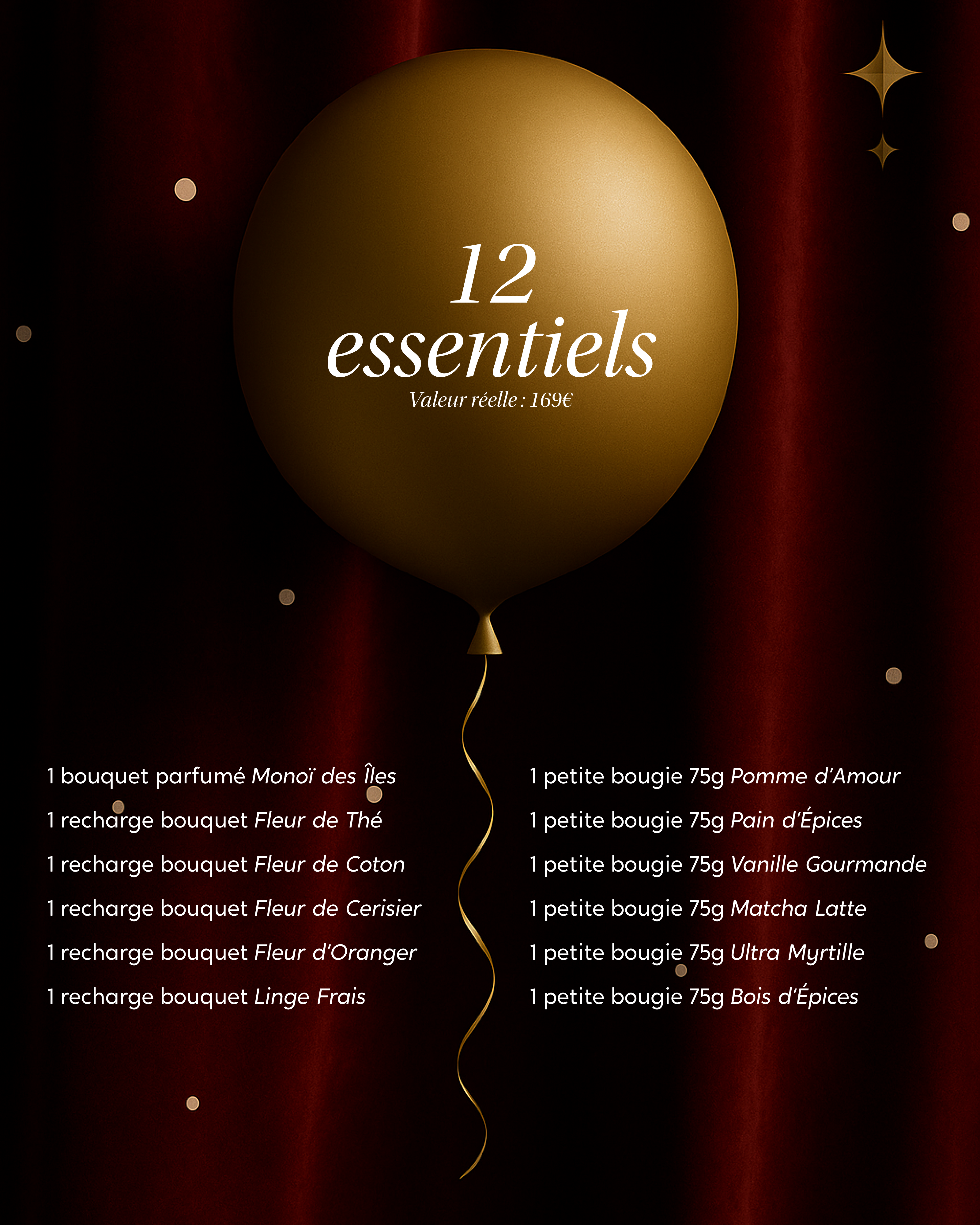 Coffret 12 surprises de Noël