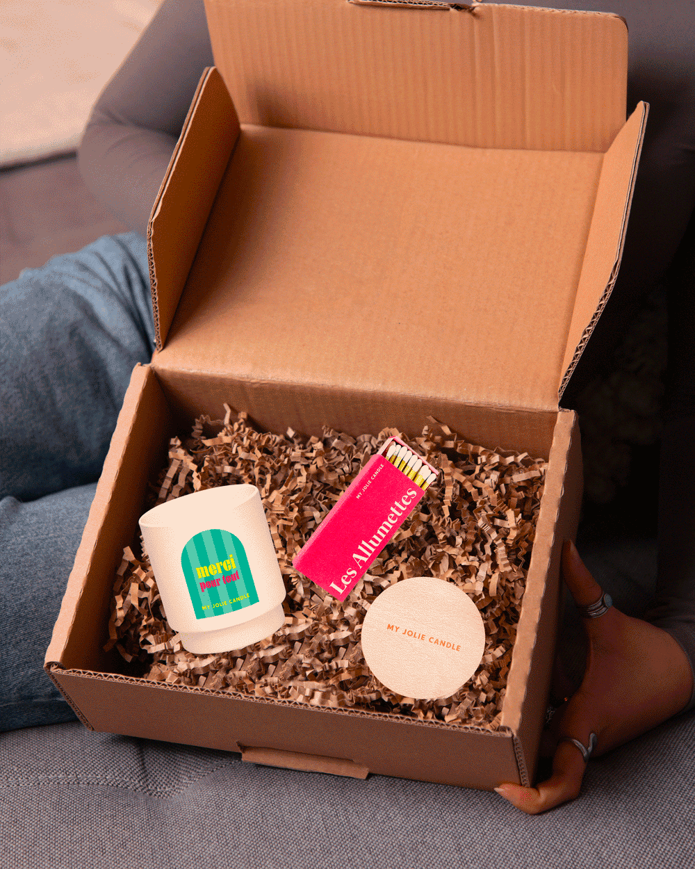 Coffret à composer Bougie à messages