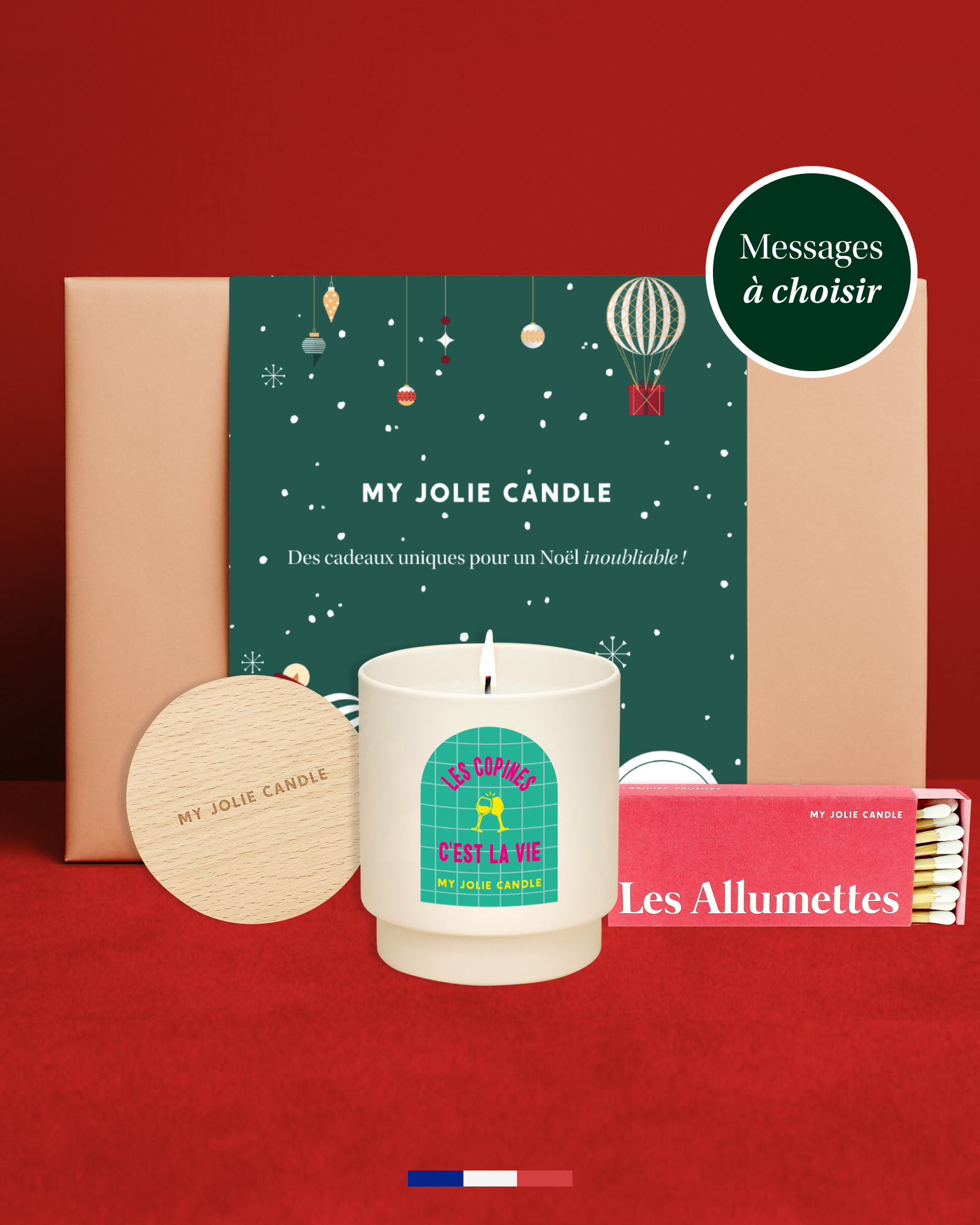 Coffret à composer Bougie à messages