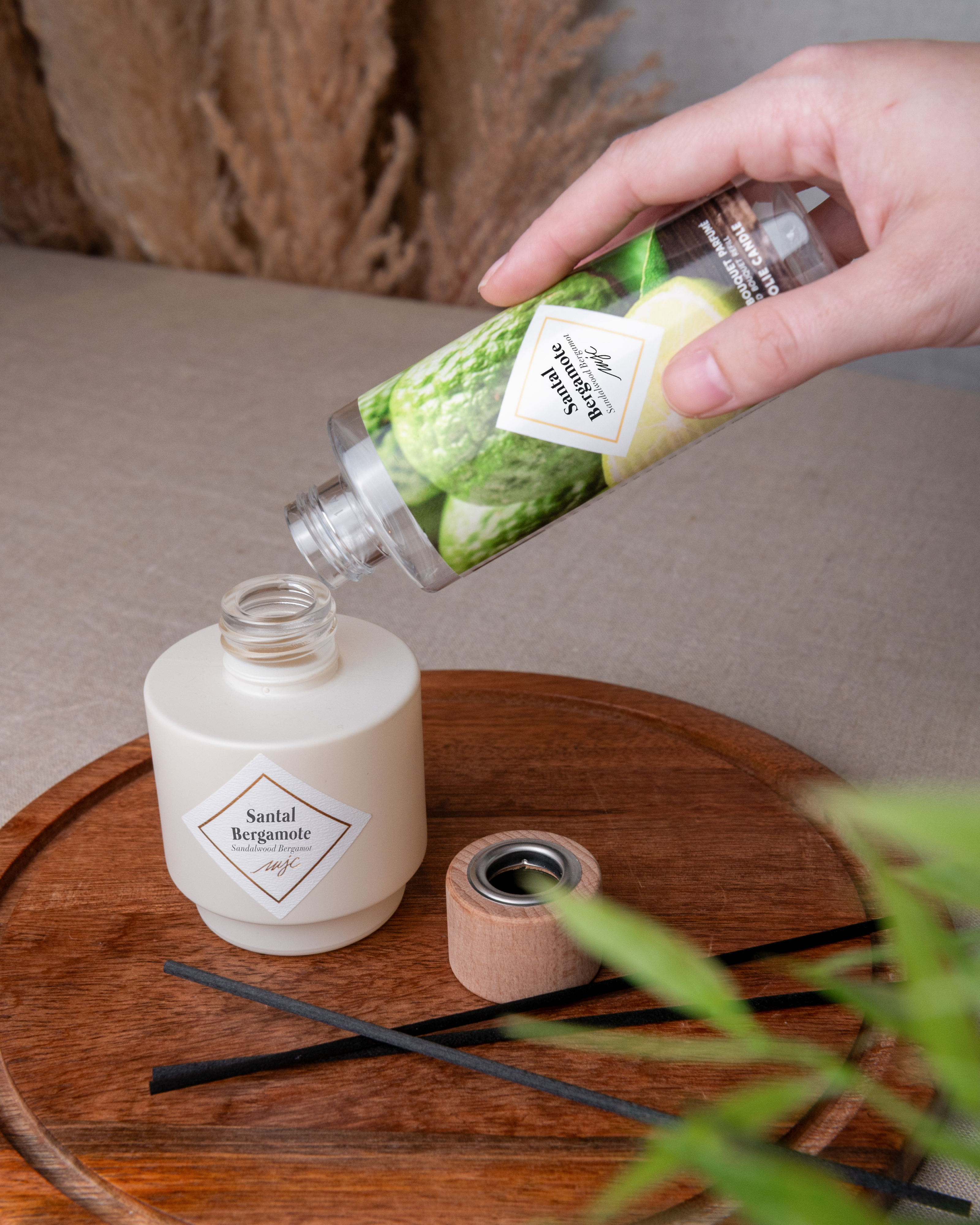 Duo bouquet parfumé et recharge