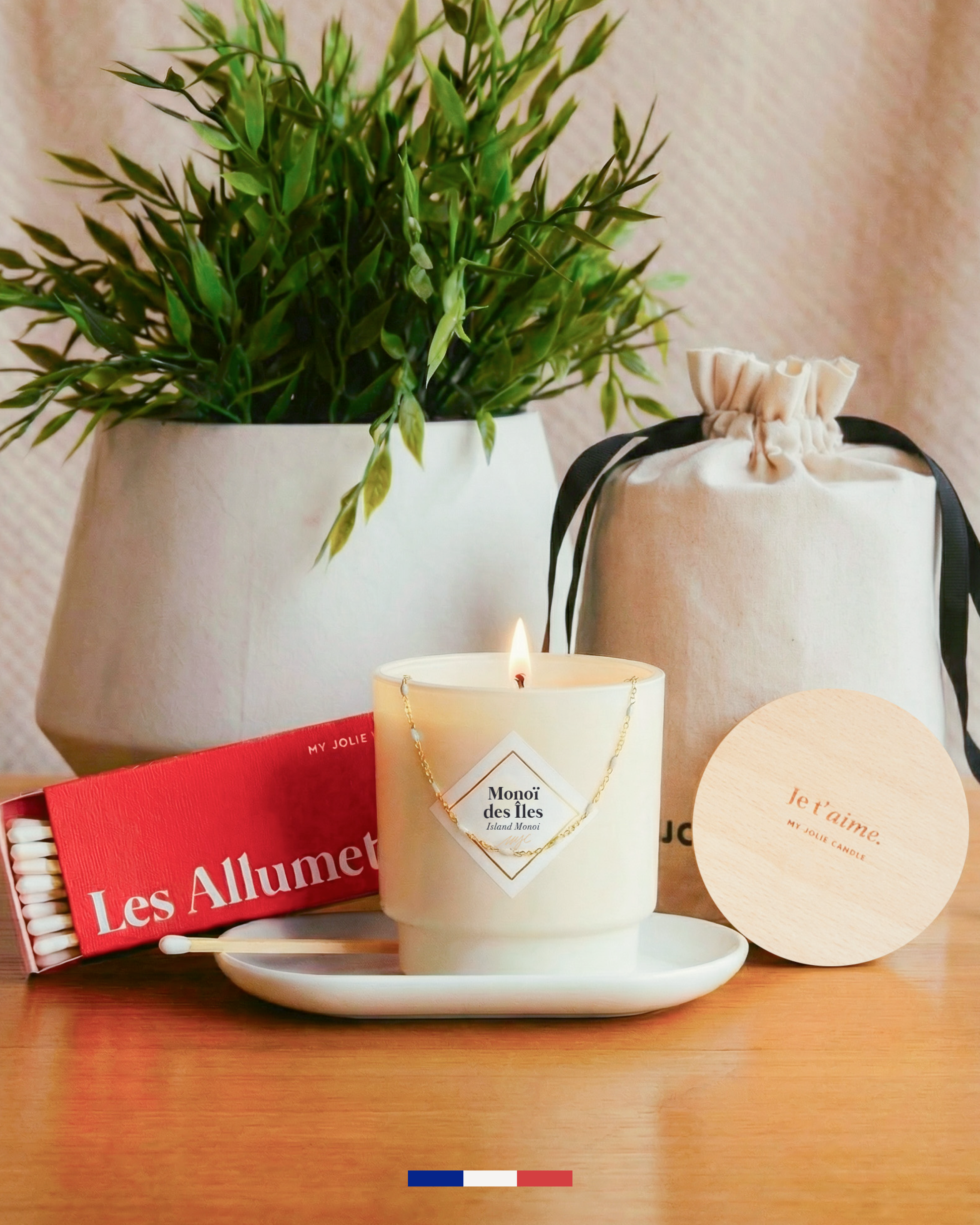 Bougie bijou à choisir et accessoires