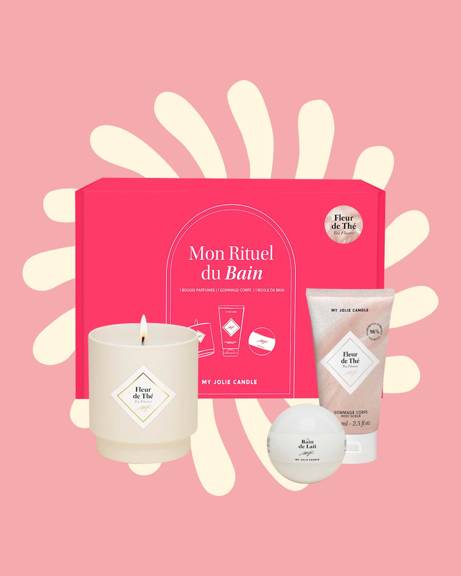 Coffret Mon Rituel du Bain - Monoï ou Fleur de thé