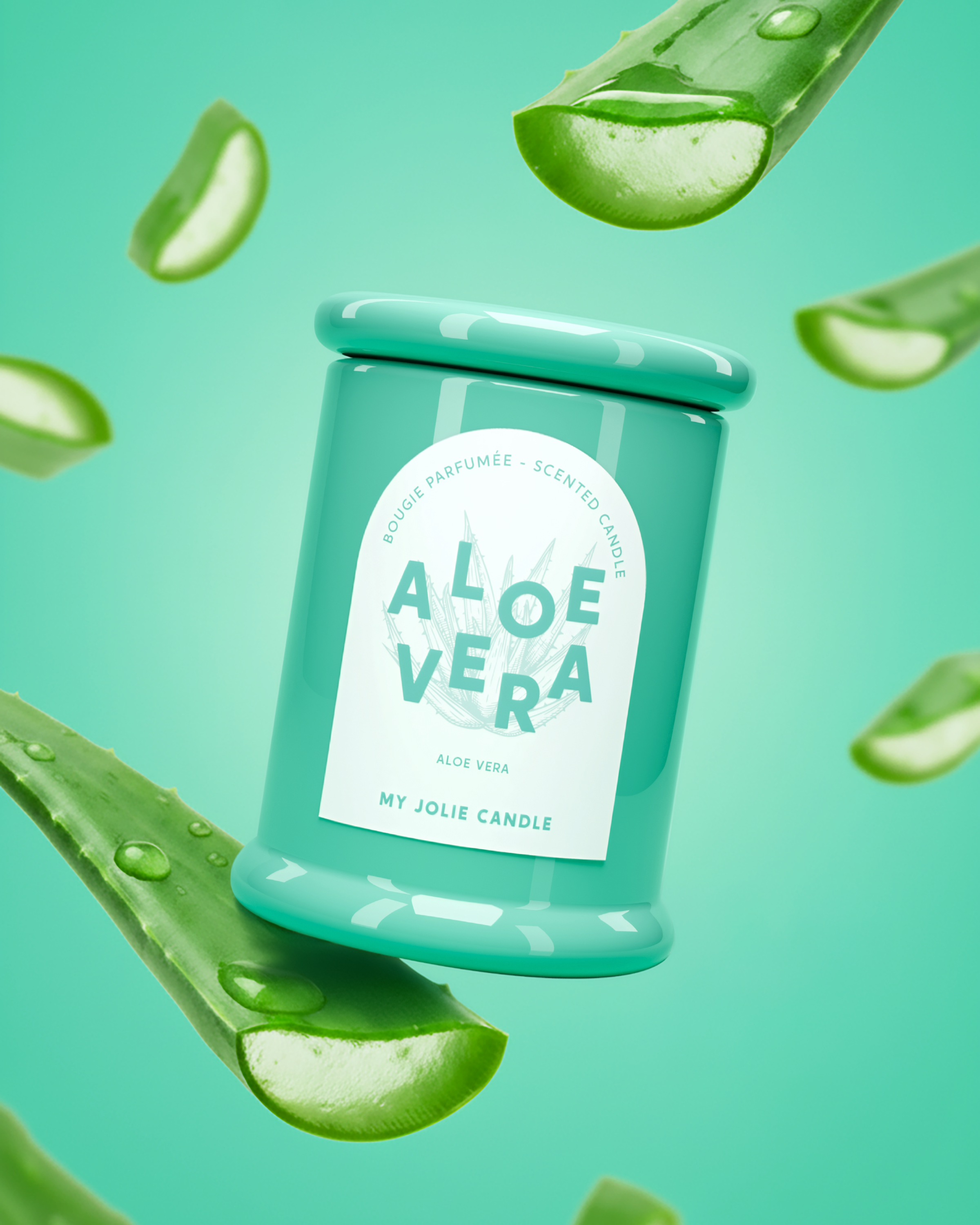 Bougie parfumée Aloe Vera