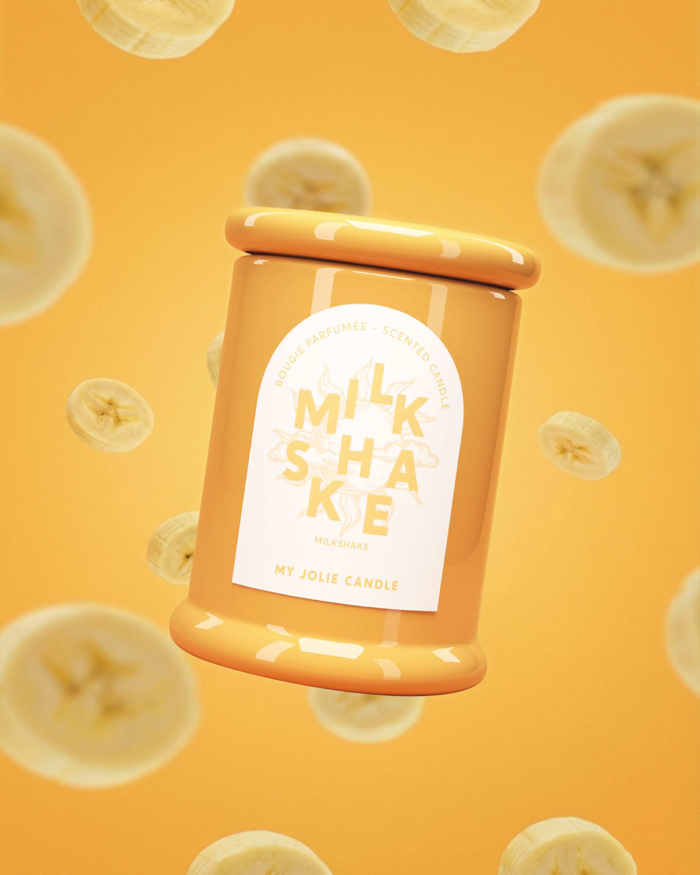 Bougie parfumée Milkshake