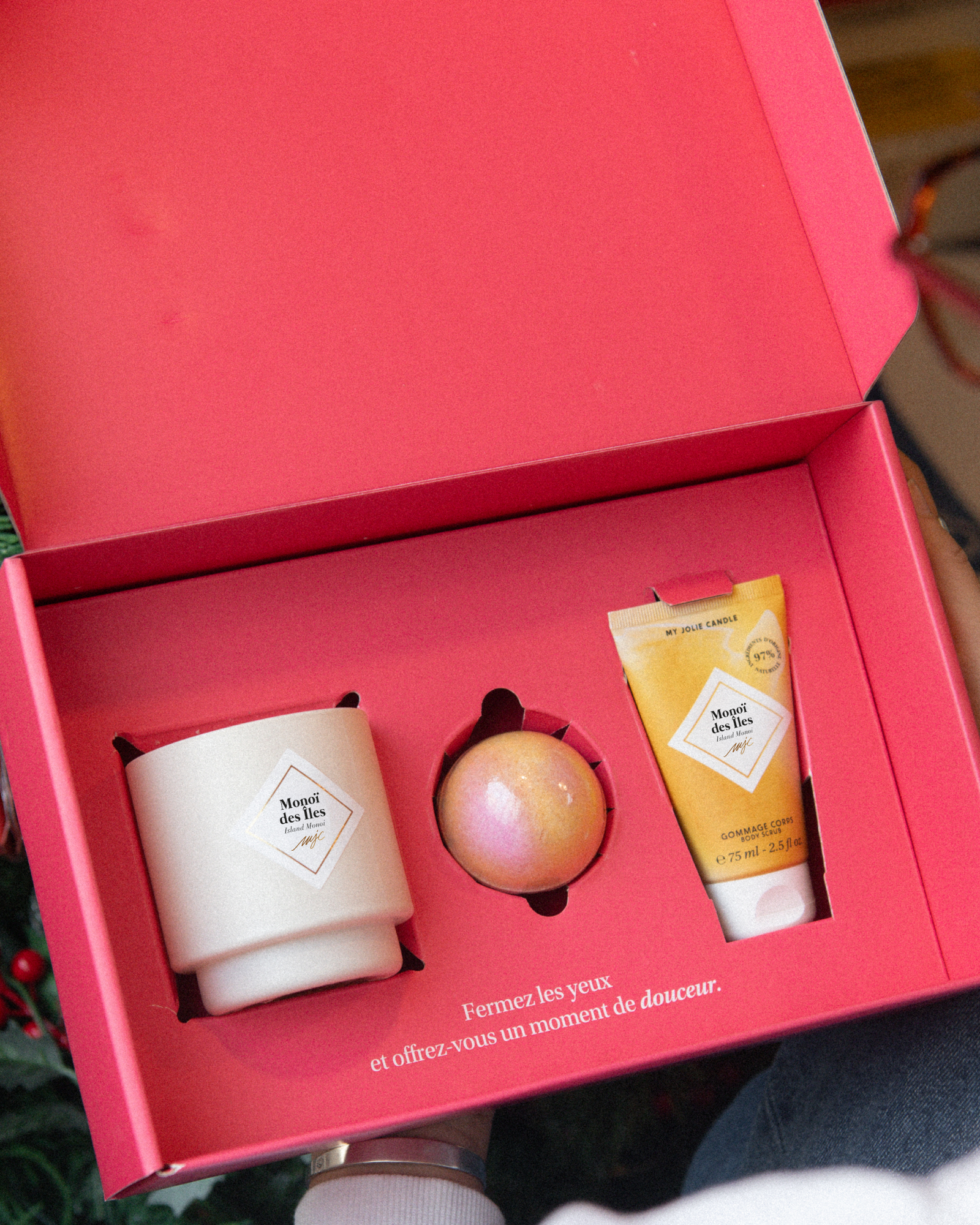 Coffret Bain x Merci Handy - Monoï des Îles