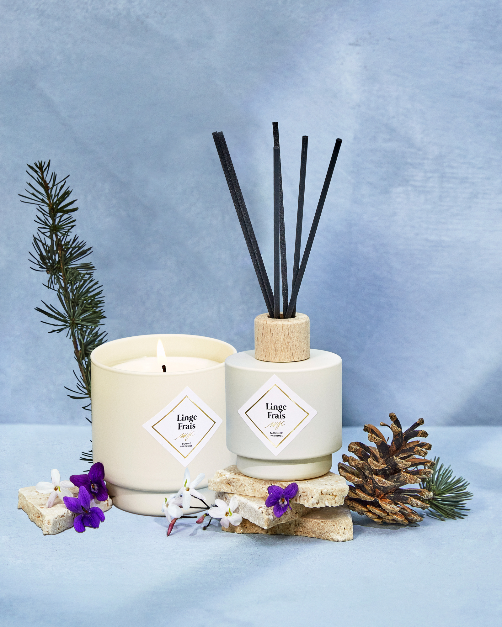 Duo parfumé Linge Frais