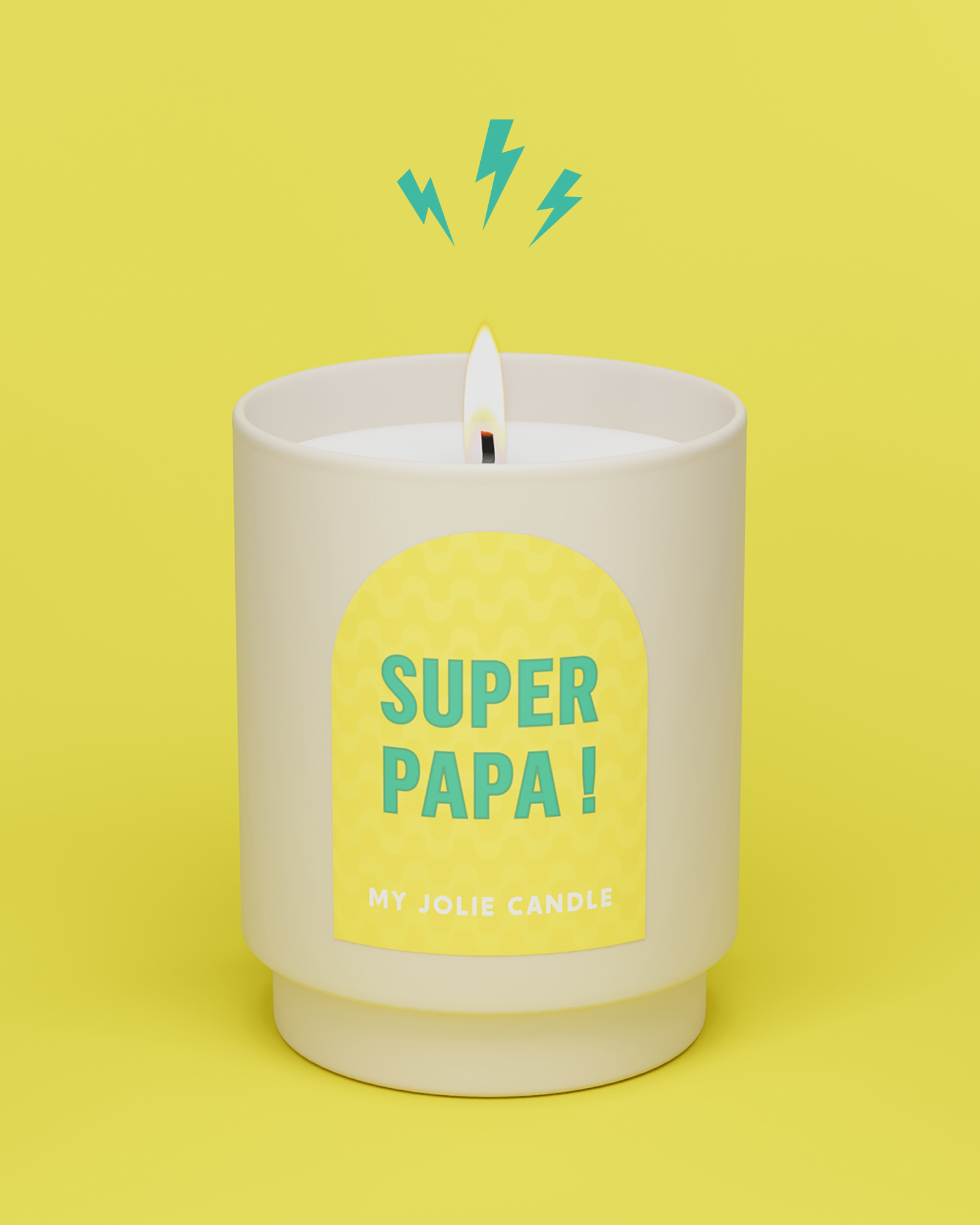 Bougie parfumée - Super Papa !