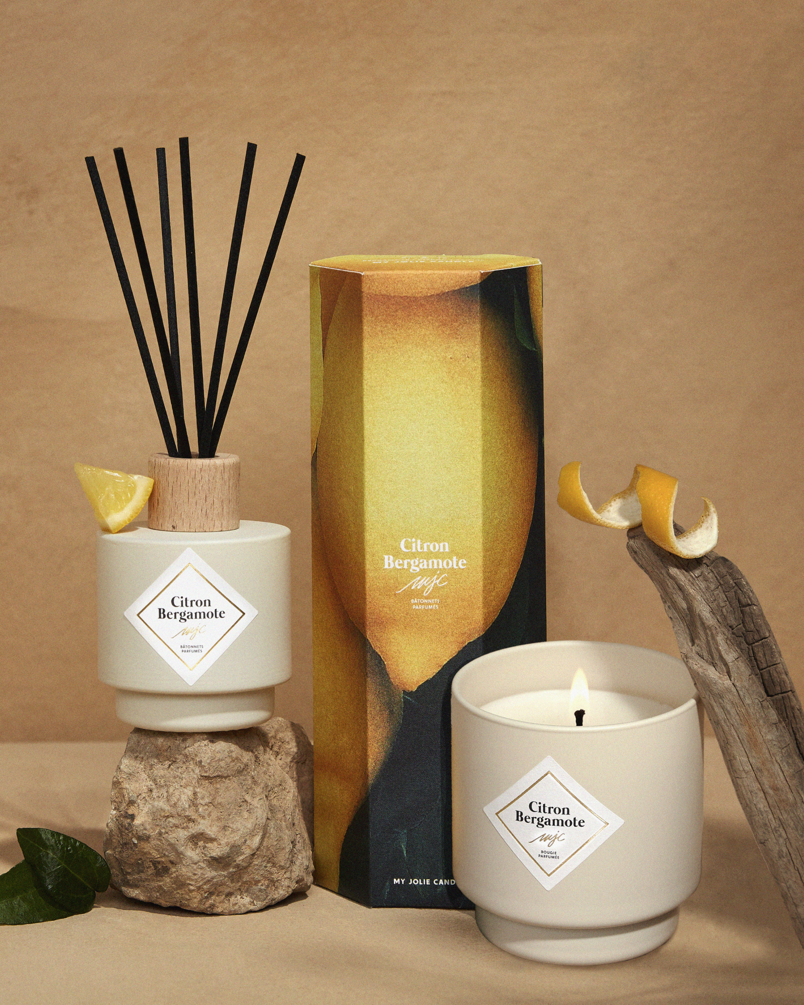 Duo parfumé Citron Bergamote