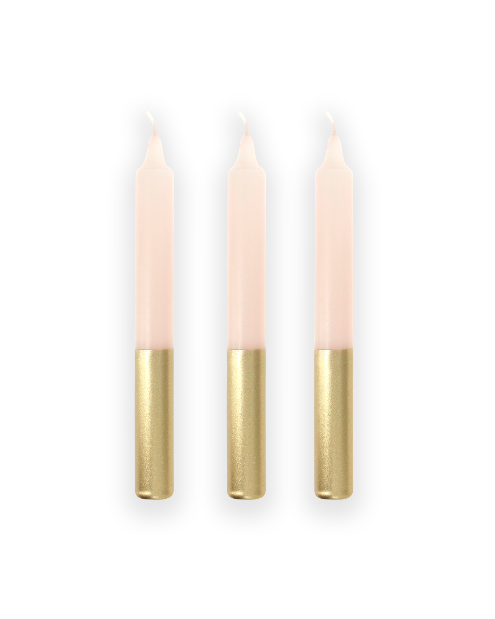 Bougies Bicolores - Nude & Or