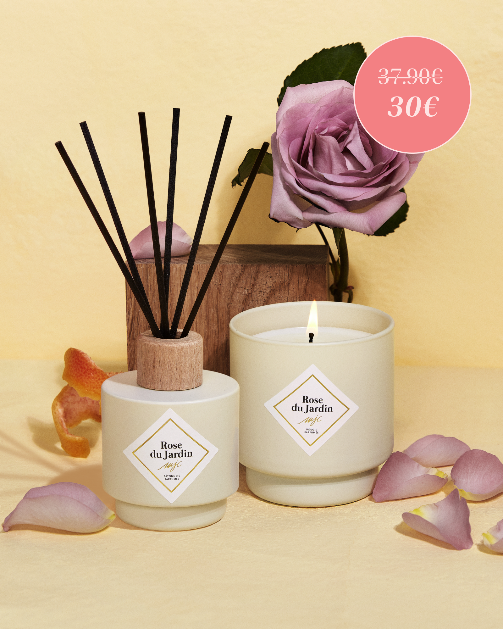 Duo parfumé Rose du Jardin