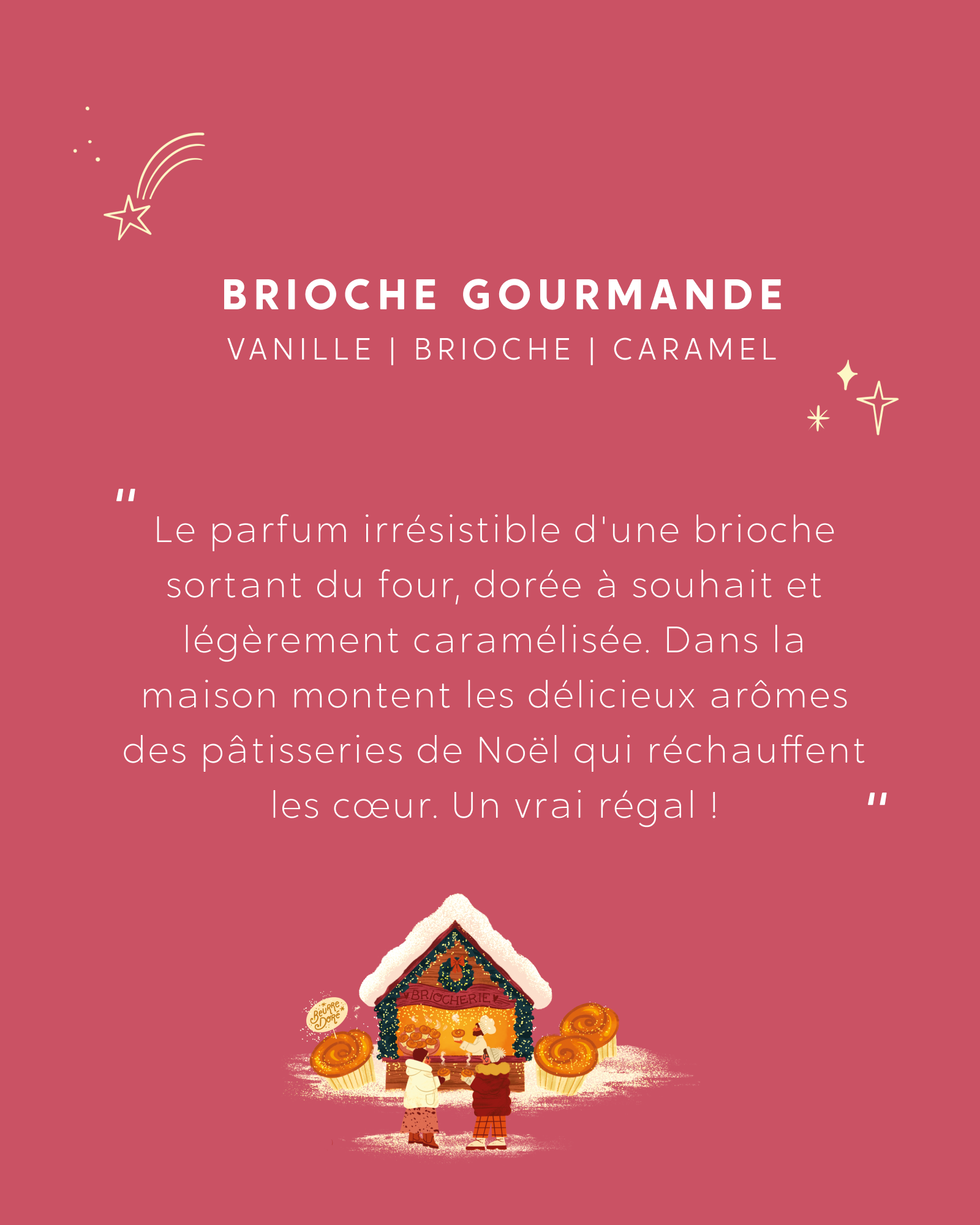 Bougie Bijou Brioche Gourmande