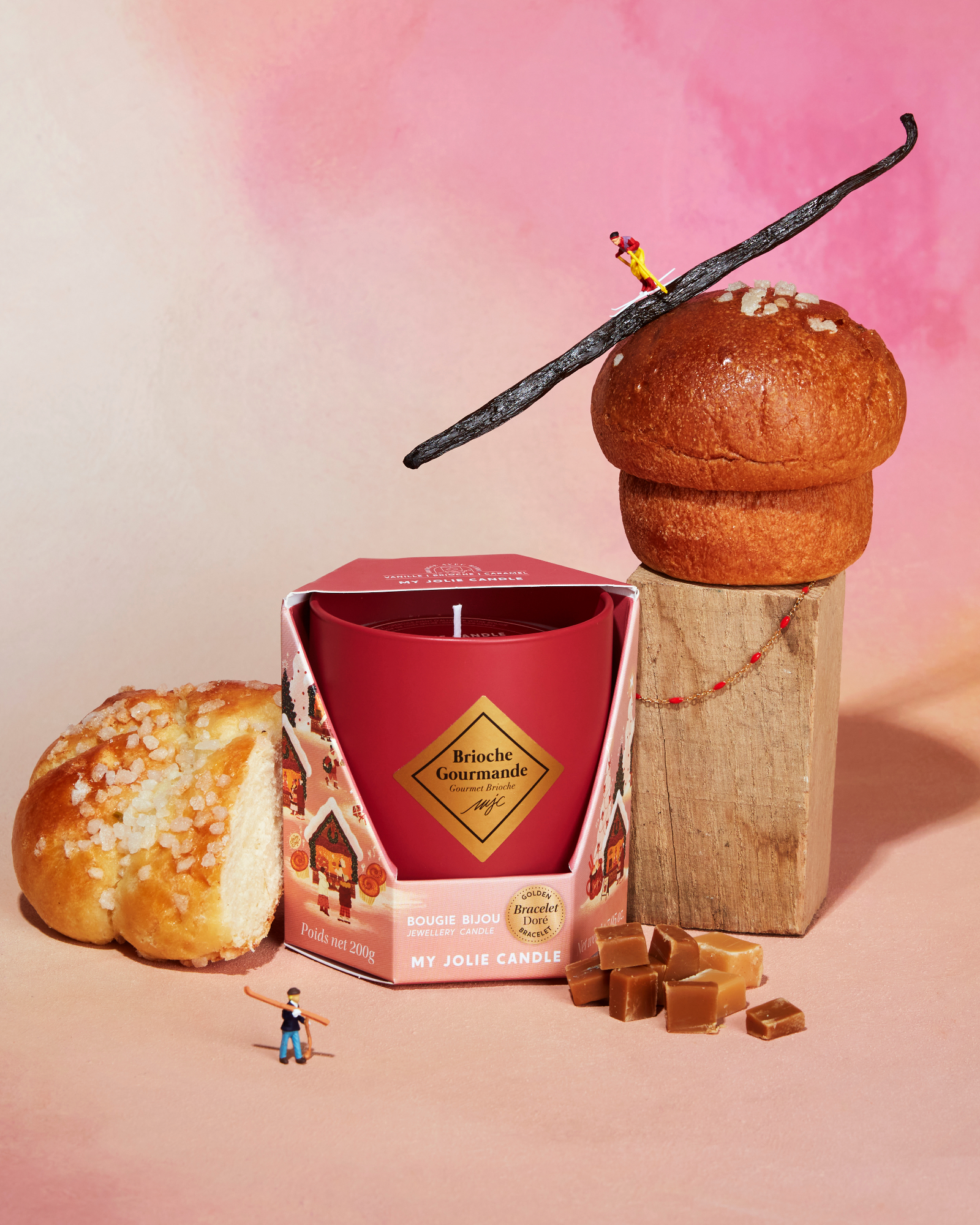 Bougie Bijou Brioche Gourmande