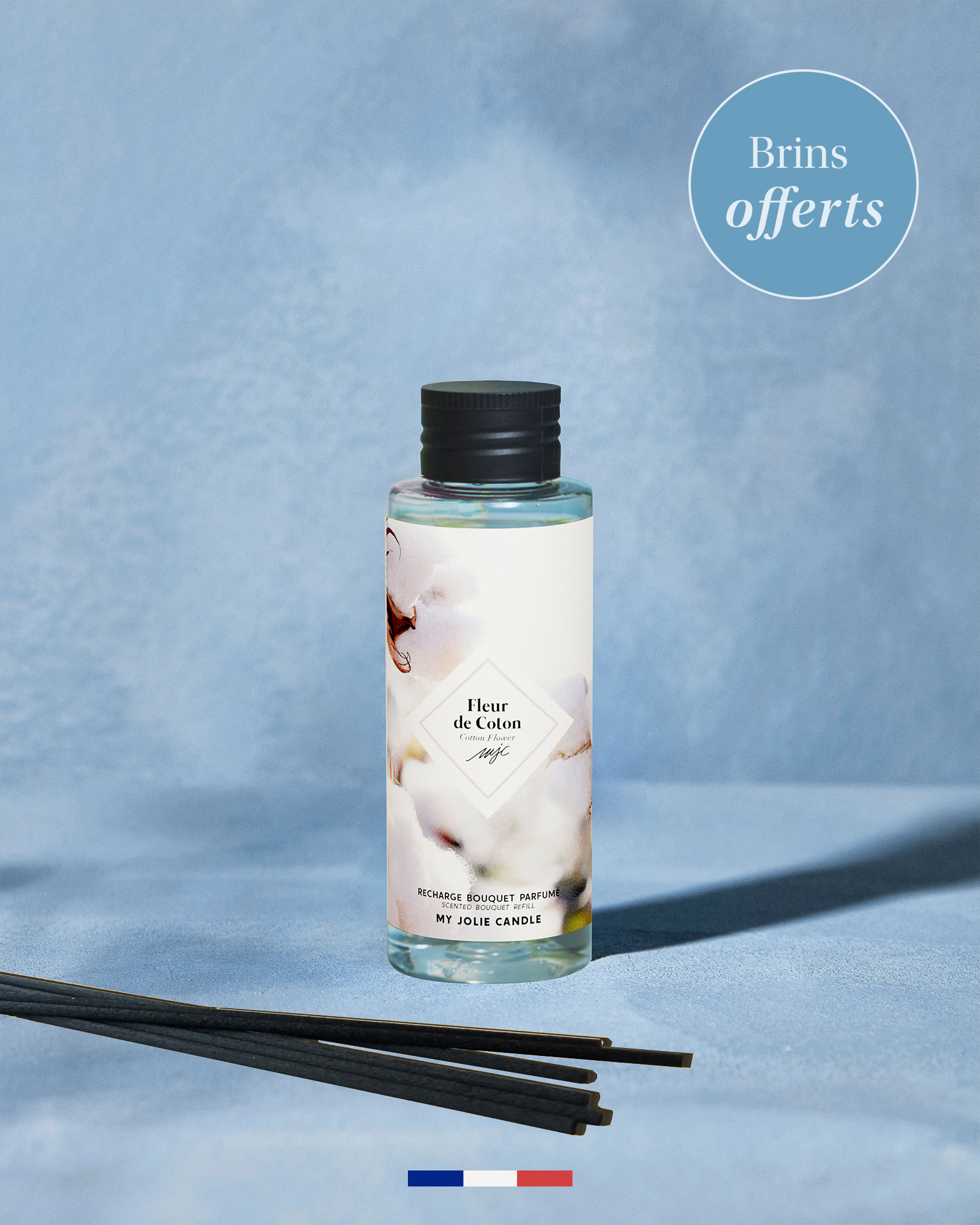 Recharge Fleur de Coton et brins