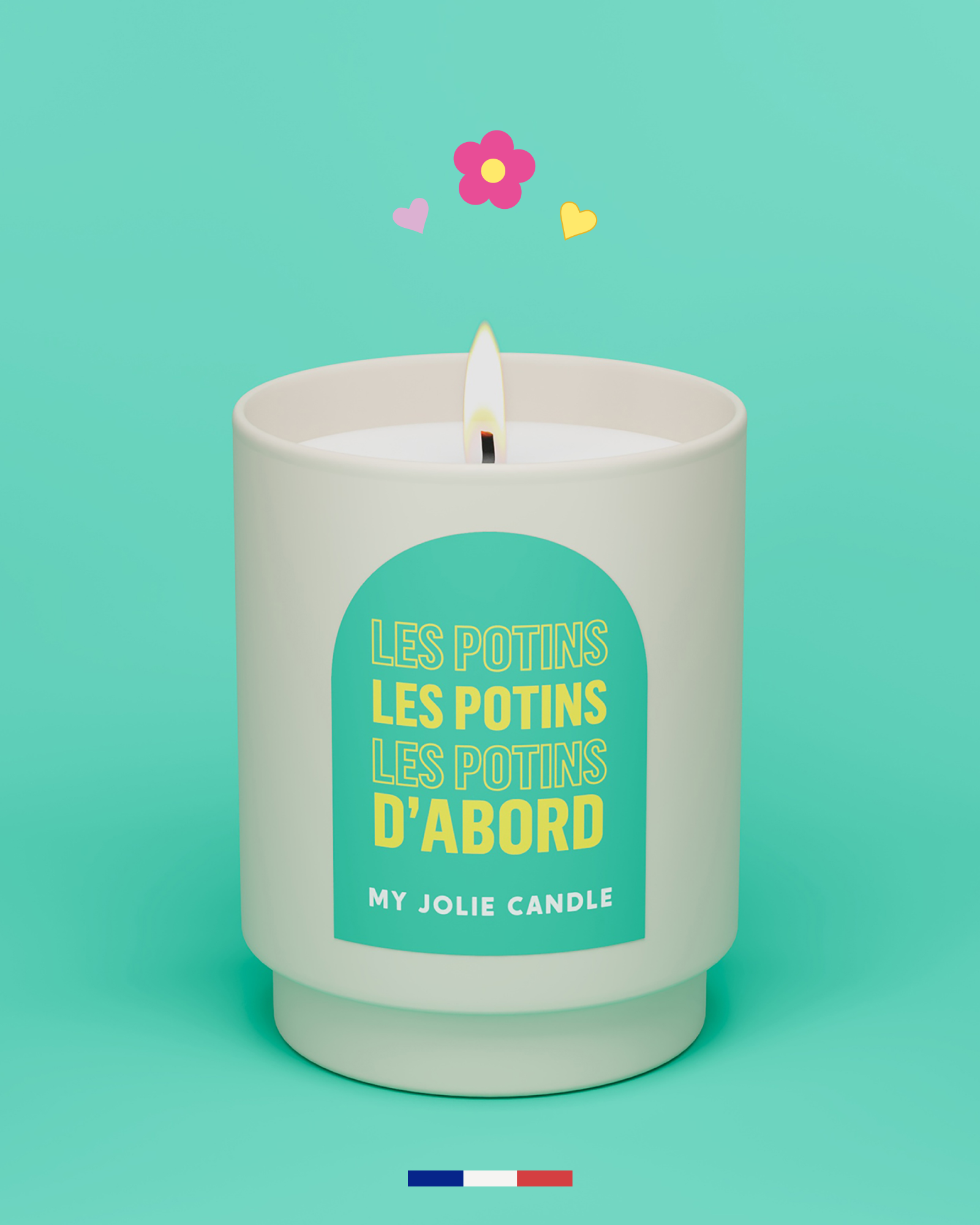 Bougie parfumée - Les potins d'abord