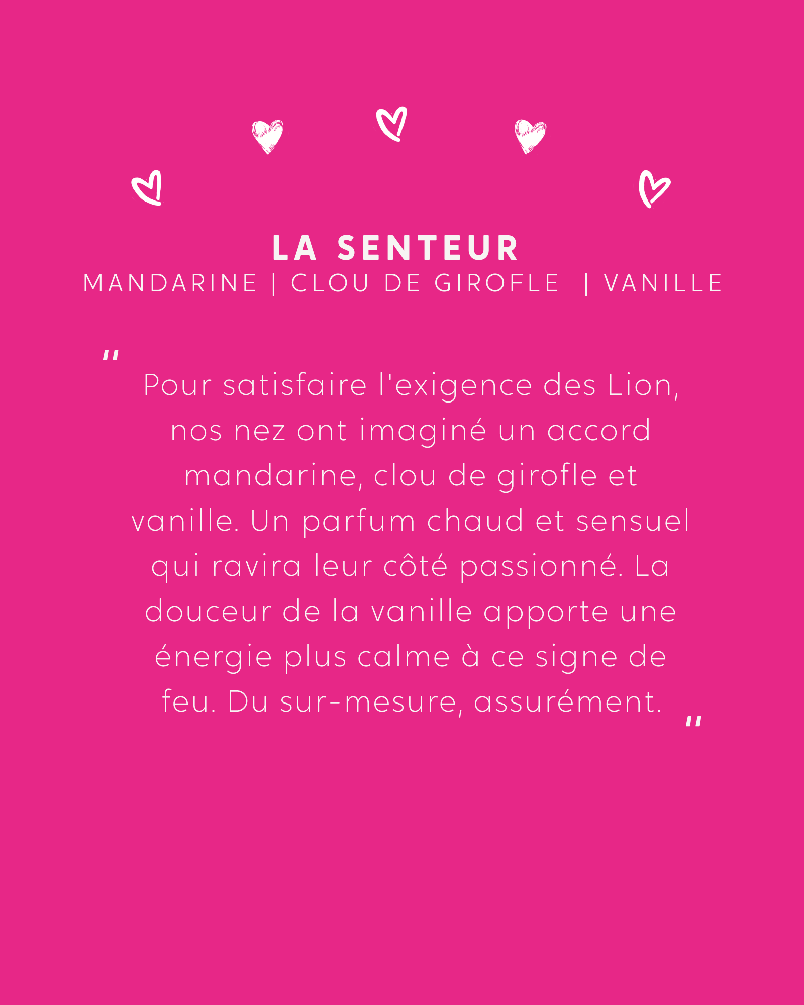 La Bougie Astrale Love Match Lion