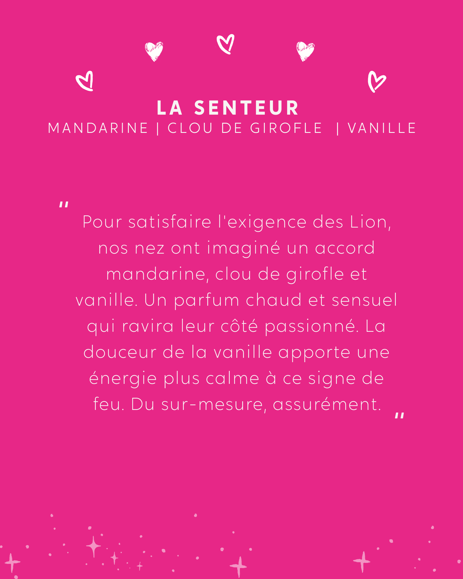 La Bougie Astrale Love Match Lion