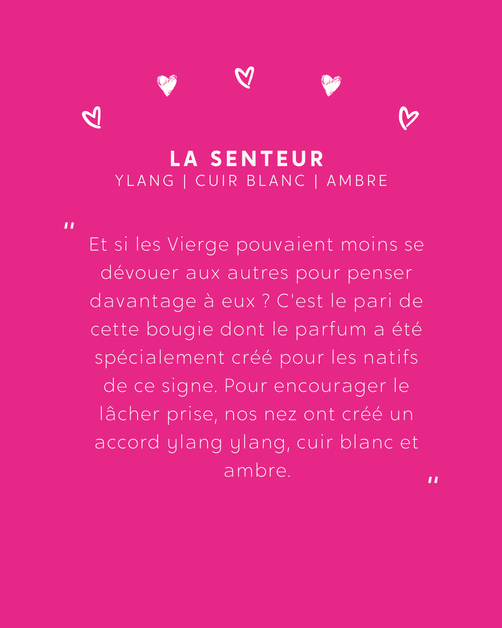 La Bougie Astrale Love Match Vierge